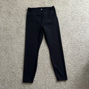 90 Degree leggings with cross over waist.